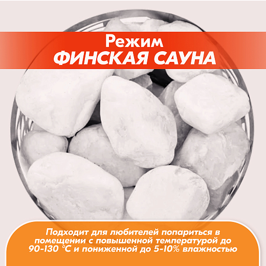 06 Каменка Vita 6 кВт Черный 2000х2000